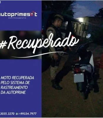 Veículo recuperado pela AutoPrimeSat #1