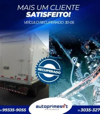 Veículo recuperado pela AutoPrimeSat #11