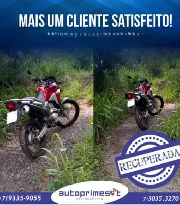 Veículo recuperado pela AutoPrimeSat #13